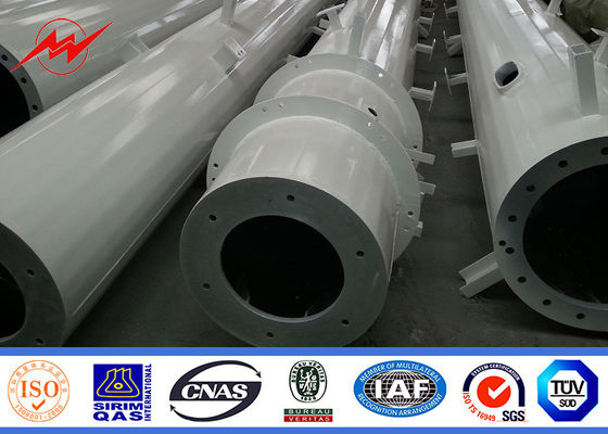 Transmission de 36M 24KN HDG/tour mobiles en acier électriques de télécommunication