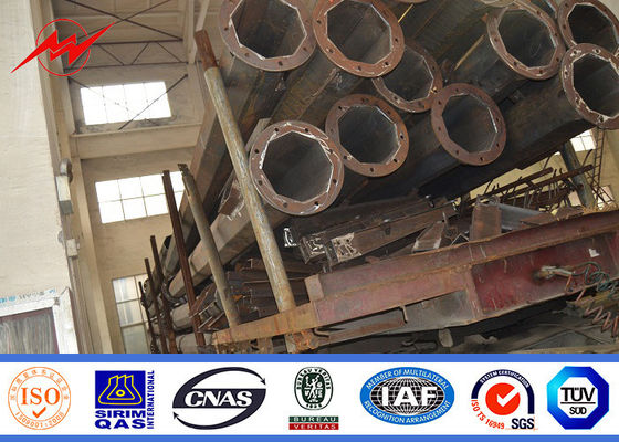 Q235 galvanisés choisissent le réverbère électrique de bras Polonais avec l'épaisseur de 4mm