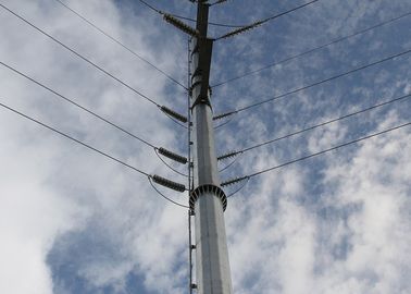 Puissance Polonais en acier galvanisée du bitume 110FT