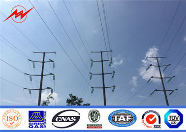 l'immersion 10kV chaude a galvanisé la ligne de transmission d'Electric Power/Polonais en acier tubulaire