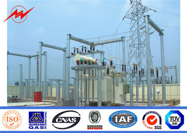 ligne de transmission tubulaire en acier de 30ft Polonais Electric Power ligne de distribution