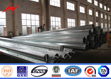 15M 1200 puissances Polonais, Polonais en acier tubulaire en acier de Dan avec la préparation de surface de galvanisation