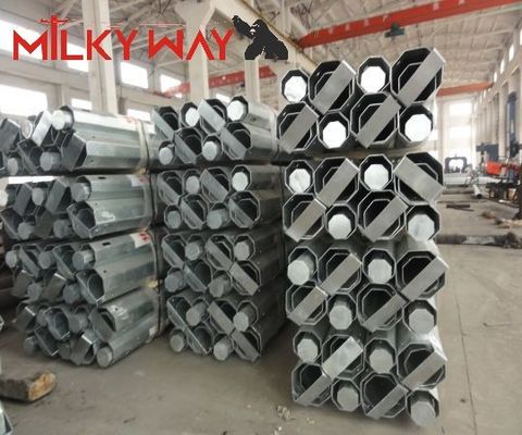 Pôle d&#39;alimentation en acier de 60 pieds 70ft à 70 pieds avec dimensions personnalisables avec des dimensions personnalisables