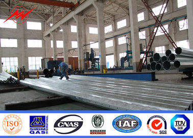 17 M Polygonal Tapered Steel Polonais tubulaire pour la ligne de transmission projet