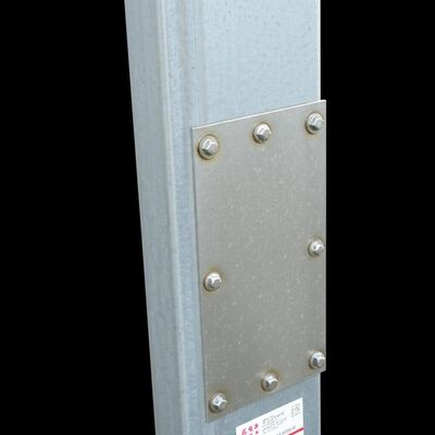 Pôle d'alimentation en acier d'installation intégrée avec norme de soudage AWS D1.1 pour lignes de transmission de 10 à 550 kV