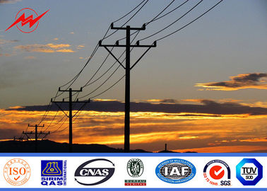 110KV Gr65 a galvanisé le métal Polonais pour la ligne de transmission entrepreneur