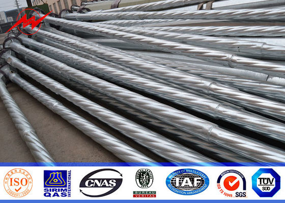 double transmission de Polonais de puissance en métal de circuit de 16M pour la ligne aérienne tour d'acier