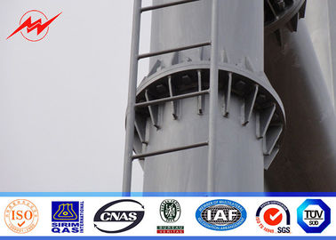 Ligne octogonale tour unipolaire 132kv de 60ft 65ft 75ft Tranmission
