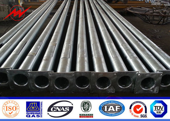 Réverbère extérieur octogonal Polonais 5M à 15M avec le bras incurvé par double de diamètre de 60mm