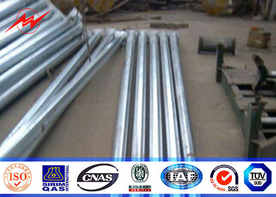 Réverbère extérieur octogonal Polonais 5M à 15M avec le bras incurvé par double de diamètre de 60mm