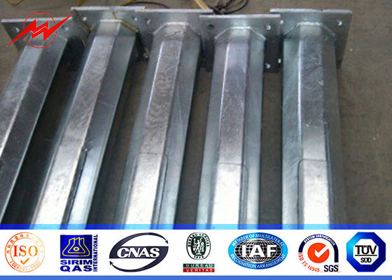 Réverbère extérieur octogonal Polonais 5M à 15M avec le bras incurvé par double de diamètre de 60mm