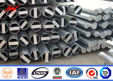 norme en acier galvanisée de Polonais Philippines NEA d'immersion chaude de 25FT 2.5mm Thickenss