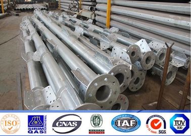 69KV puissance en acier électrique octogonale Polonais pour la ligne de transmission élevée de Woltage projet