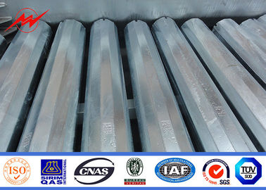 9m 650 Dan Galvanized Conicial Tubular Steel Polonais pour la ligne électrique