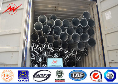 9m 650 Dan Galvanized Conicial Tubular Steel Polonais pour la ligne électrique