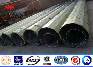 11.8m 1600 lignes de transmission de Dan Metal Power Pole For projet