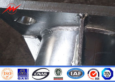 bitume polygonal de 9m 12m Q235 Polonais pour la ligne de transmission électrique