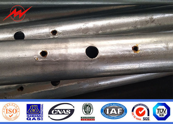 Éclairage routier plié par 5-20m d'approbation d'OIN de GV Polonais dans la couleur de norme de RAL