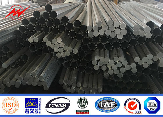 Stade polygonal de mât du professionnel 20m haut Polonais léger avec le revêtement de poudre