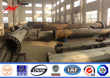 type de base de 90FT - galvanisation à chaud polygonale de 2 Segements Polonais