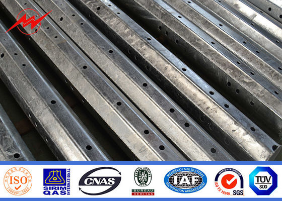 L'immersion chaude a galvanisé le courant électrique à haute tension Polonais de 11m pour la transmission 220kv électrique