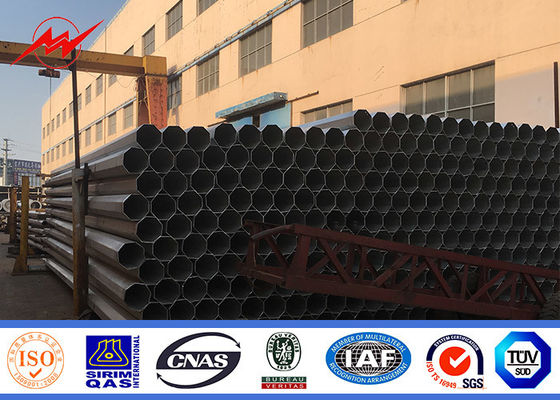 10kv rond | 550kv puissance Polonais tubulaire en acier pour ligne de transmission projet