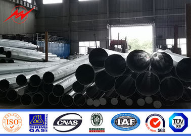 65 pieds de type courant électrique Polonais de Ht de HS avec les bras croisés en acier d'angle