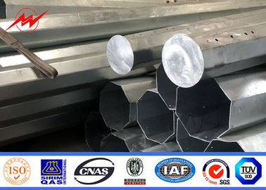 65 pieds de type courant électrique Polonais de Ht de HS avec les bras croisés en acier d'angle