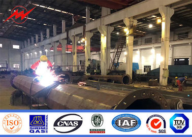 type 3 Polonais en acier galvanisé par Segements de bride de 90FT unipolaire avec le bitume