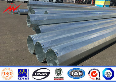 16m 1800 Dan Galvanized Steel Tubular Pole pour la ligne projet de distribution