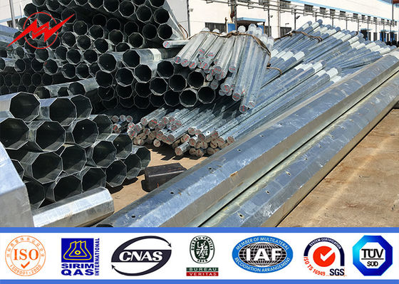 L'immersion chaude a galvanisé la rue Polonais électrique avec le bras d'éclairage incurvé par double de 3M