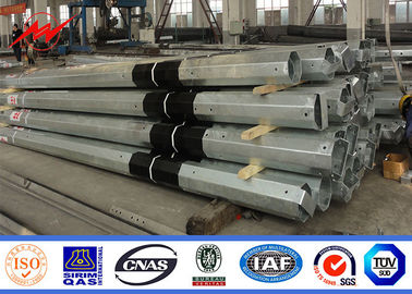 corrosion du facteur de sécurité de Polonais de puissance de 11m 8 anti 2 latéraux 15m en acier