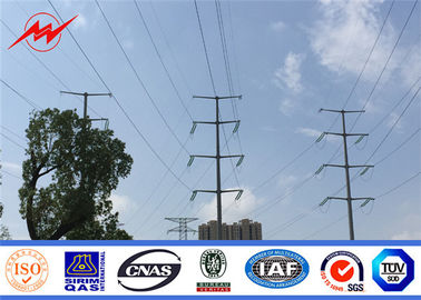 longue durée en acier électrique galvanisée par norme de 69KV Q345 NEA Polonais Polonais