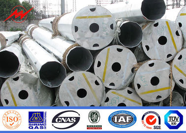 16m 2500dan Galvanisation Tour d'acier pôle 90ft Afrique ligne de transmission