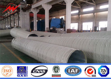 ligne de 35FT 70FT 90FT Transimission puissance Polonais en acier galvanisée octogonale avec le bitume