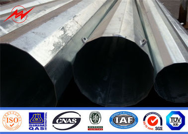 ligne de 35FT 70FT 90FT Transimission puissance Polonais en acier galvanisée octogonale avec le bitume