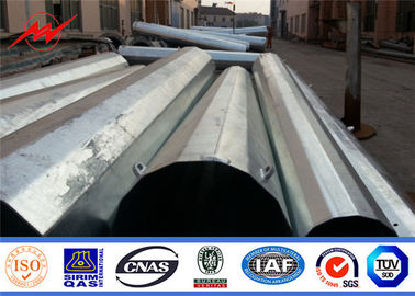 ligne de 35FT 70FT 90FT Transimission puissance Polonais en acier galvanisée octogonale avec le bitume