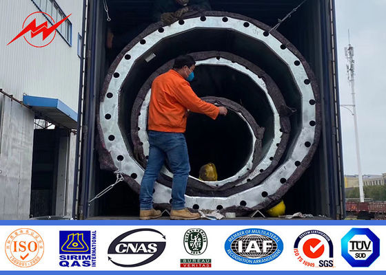 Type mono électrique traditionnel de bride de la tour 27m de Philippines NGCP Polonais