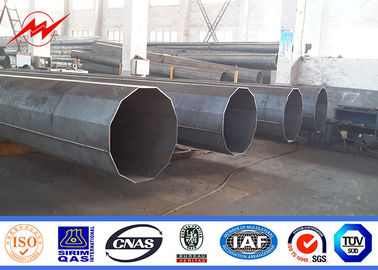 vitesse du vent en acier galvanisée Columniform 160km/Hour 30m/S de 12m Polonais