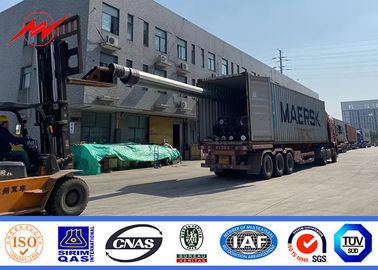 métal galvanisé enterré 15m direct de 10m 14m Polonais de service pour le transport d'énergie