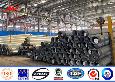 métal galvanisé enterré 15m direct de 10m 14m Polonais de service pour le transport d'énergie