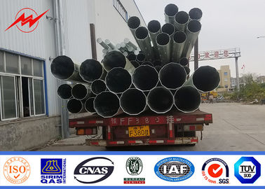 Réverbère du bras 12m de la croix Q235 Polonais, Polonais léger octogonal