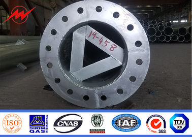 20-40m polygonale galvanisée à chaud haut mât poule pour la lumière avec système de levage