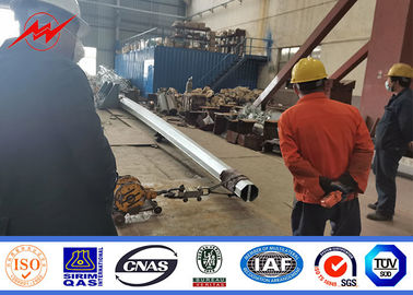 Métal en acier Polonais électrique de transmission 15m 550 Dan 650 Dan épaisseur de 4mm/de 5mm