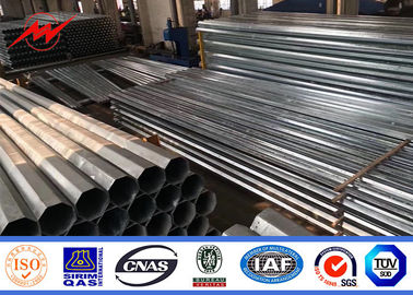NEA 25FT Poteaux en acier 30FT 35FT 40FT 45FT Pour le projet de construction des Philippines