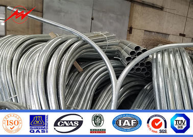 Q235/Q345 Poteaux électriques en acier 3m-15m ronde conique 2,5-20mm soudage galvanisation