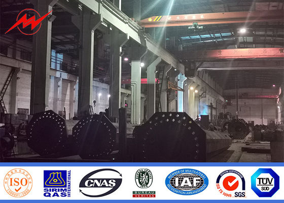 acier Polonais tubulaire de 10m 400dan 650dan 800dan 355n/Mm2