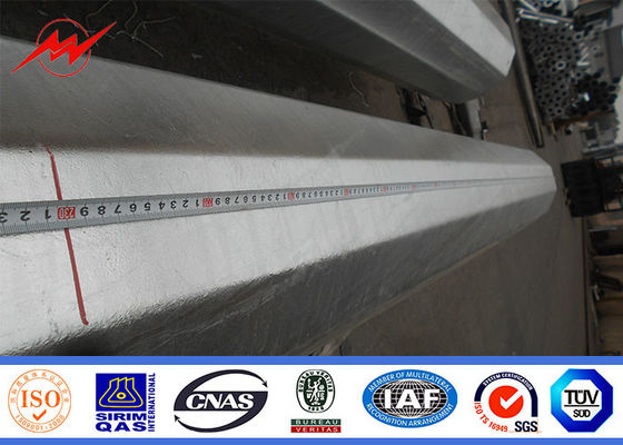 l'immersion 500kg chaude de 40ft a galvanisé l'acier tubulaire Polonais