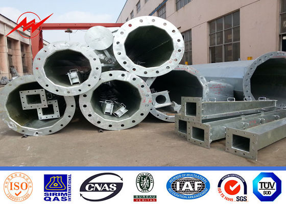 ligne électrique Polonais de 35ft 70ft 90ft Transimission ASTM A123