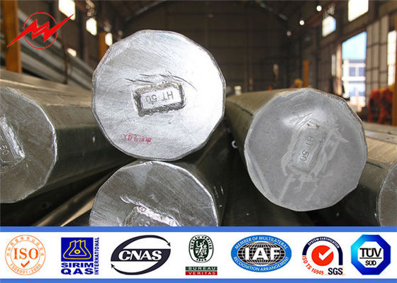 69KV Q345 NEA Standard Galvanised Electrical Power Polonais
